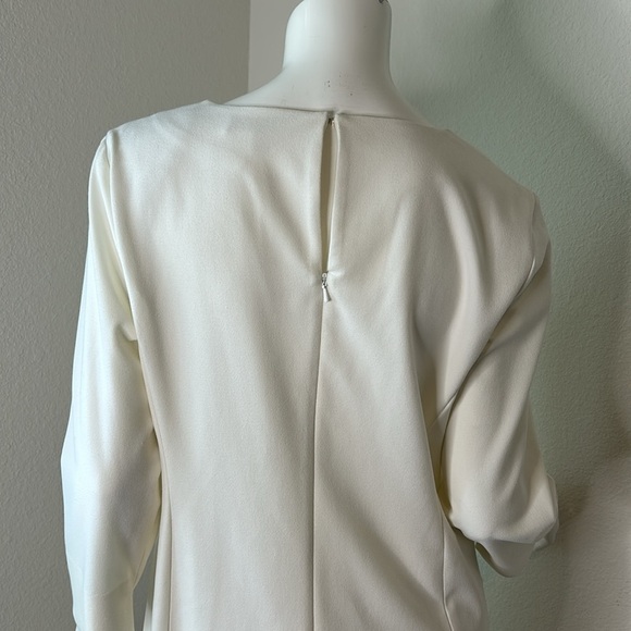 Etcetera Moolit dress dress light cream color size 8 - Picture 4 of 15